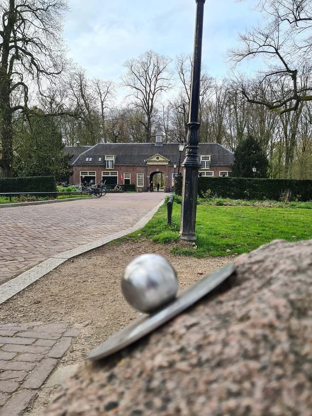 A photo of one of the planets along the route.